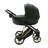 ADAMEX Kočárek kombinovaný Belissa Special Edition Dark Green/Gold