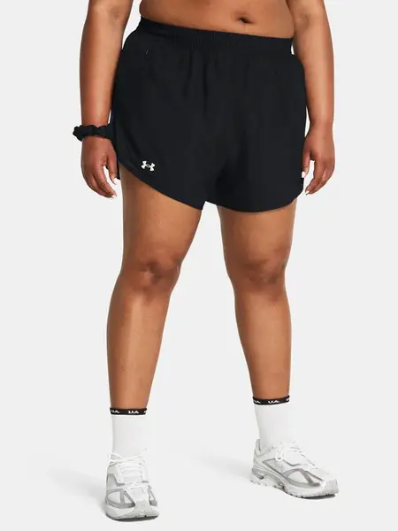 Dámské kraťasy Under Armour UA Fly By 3'' Shorts&-BLK - Dámské