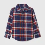 GAP Baby flanelová kostkovaná košile - Kluci