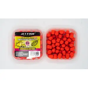 Jet fish fluo měkčené pelety 40 g - broskev butyric