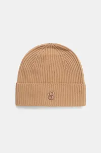 Vlněná čepice BOSS Leah-B-Icon_hat