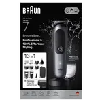 BRAUN Sada pro péči o tělo All-in-One Series 7, AIO7560, šedá