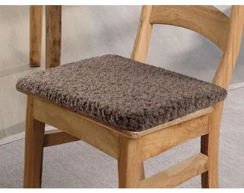 Podsedák na stoličku Teddy 40x40 cm, hnedý%