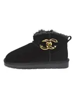 Gooce Nízke čižmy 'Mishka'  zlatá / čierna