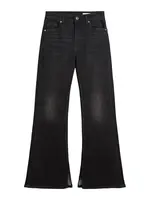 Bershka Džínsy  čierny denim