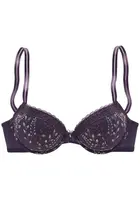 LASCANA Podprsenka  svetlomodrá / svetlozelená / slivková / svetloružová