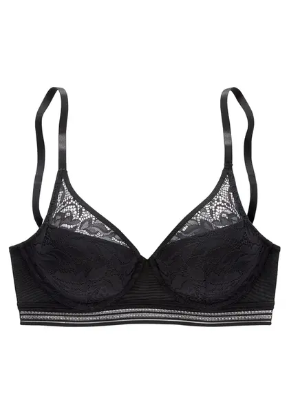 s.Oliver Podprsenka  vínovo červená / čierna