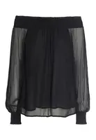 Dea Kudibal Blúzka 'Tribadea'  čierna