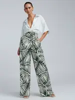 BWLDR Nohavice 'Alaila'  jedľová / biela