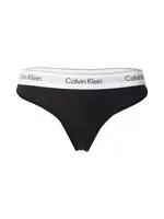 Calvin Klein Underwear Tangá  čierna / biela