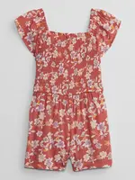 GAP Dětský květovaný overal - Holky