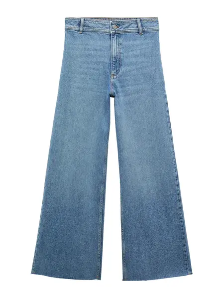 MANGO Džínsy 'catherin'  modrá denim