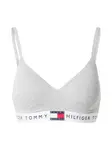Tommy Hilfiger Underwear Podprsenka 'Heritage'  svetlosivá / červená / čierna / biela
