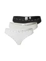 GUESS Tangá  sivá melírovaná / čierna / biela