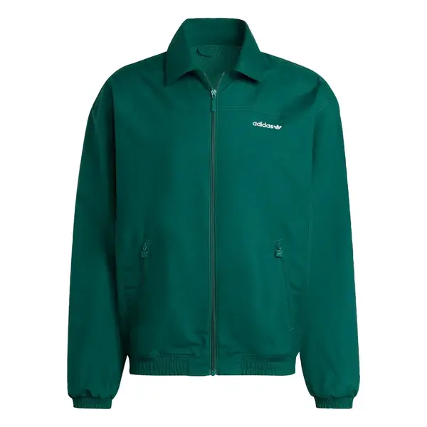 ADIDAS ORIGINALS Prechodná bunda 'Brushed Woven Track'  smaragdová