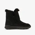 Černé dámské zimní semišové kotníkové boty Geox Spherica - Dámské