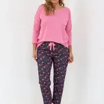 Pyjamas Cana 152 3/4 S-XL pink 038
