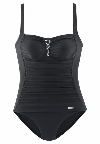 LASCANA Formujúce plavky  čierna