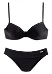 LASCANA Bikiny  čierna
