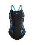 ARENA Jednodielne plavky 'Poseidonia Pro Back'  nebesky modrá / čierna