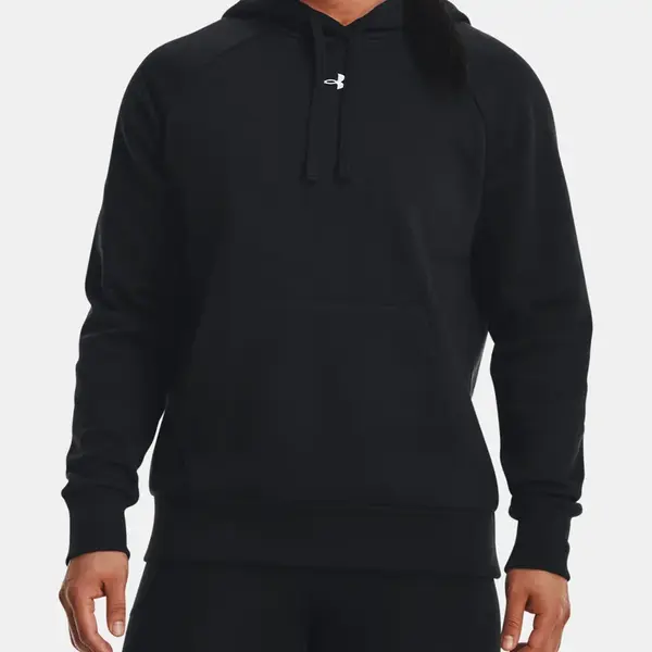 Under Armour Mikina UA Rival Fleece Hoodie-BLK - Dámské