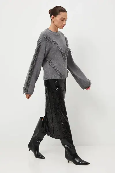 Svetr Medicine dámský, šedá barva