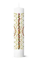 Adventní svíčka Holmegaard Christmas Advent 5 cm bílá barva