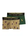 Bavlněné boxerky Polo Ralph Lauren 2-pack zelená barva, 714843425