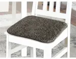 Podsedák na židle Rabbit Teddy 38x38 cm, antracitový