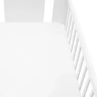 Jersey prostěradlo do postýlky New Baby 120x60 white