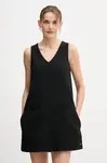 Šaty Tommy Hilfiger černá barva, mini, WW0WW48264