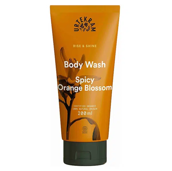 URTEKRAM Sprchový gel Kořeněný pomeranč BIO 200 ml