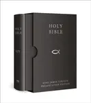 HOLY BIBLE: King James Version (KJV) Black Presentation Edition - King James Version