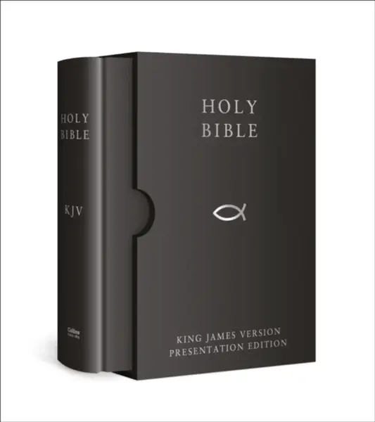 HOLY BIBLE: King James Version (KJV) Black Presentation Edition - Collins UK