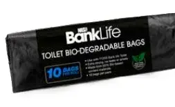 Nash sáčky bank life toilet biodegradable bags 10 ks