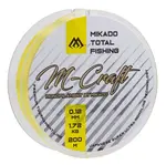 Mikado vlasec M-Craft Fluo yellow 200m 0.10mm 1,35kg