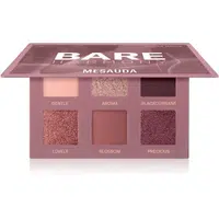 Mesauda Milano Bare Harmony paleta očních stínů odstín 201 Tender Mauve 6x1 g