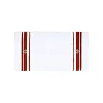 Střední bavlněný ručník Officine Monogram Monogram Linea 50 x 100 cm hnědá barva