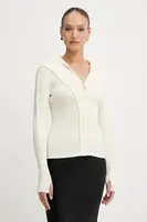 Vlněný kardigan Victoria Beckham