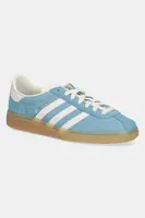 Semišové tenisky adidas Originals Muenchen dámské, tyrkysová barva, JS3991