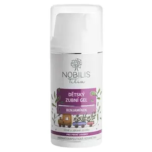 NOBILIS TILIA Dětský zubní gel Benjamínek 100 ml