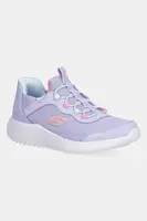 Dětské sneakers boty Skechers BOUNDER fialová barva, 303585L