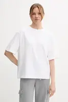 Tričko United Colors of Benetton dámské, bílá barva, 3903D10AA