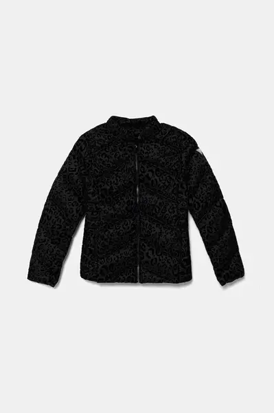 Dětská bunda Guess černá barva, J5YL03 WHFH0