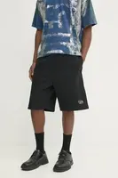 Bavlněné šortky Diesel černá barva, A10996.0BMBJ