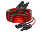Solární kabel 4mm2, červený+černý s konektory MC4,prodloužení  3m