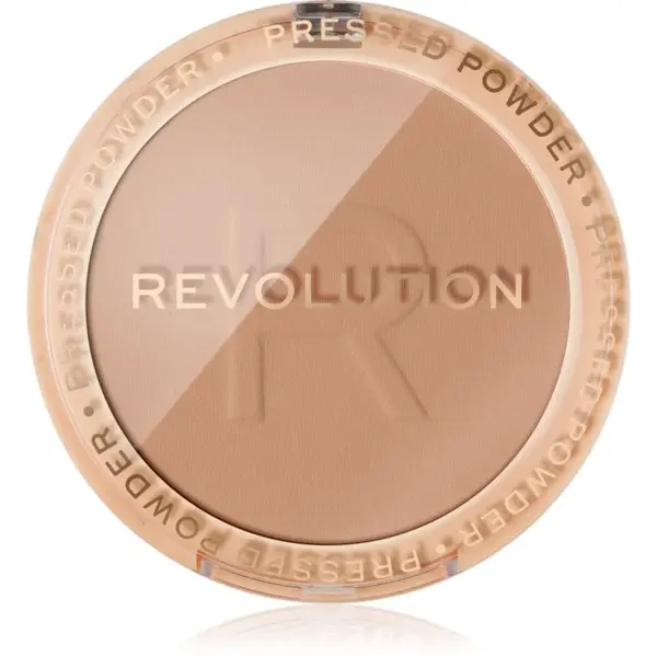 Revolution Reloaded jemný kompaktní pudr odstín Beige 6 g