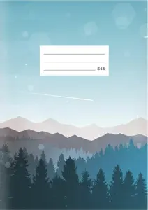 Školní sešit LUX A5 544, Hory