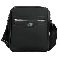 Pánská crossbody taška černá - Coveri Ksaver