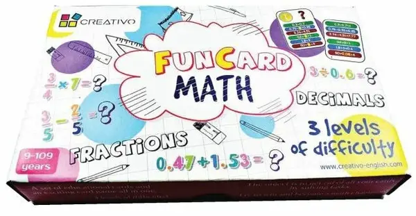 Fun Card Math (fractions and Decimals)